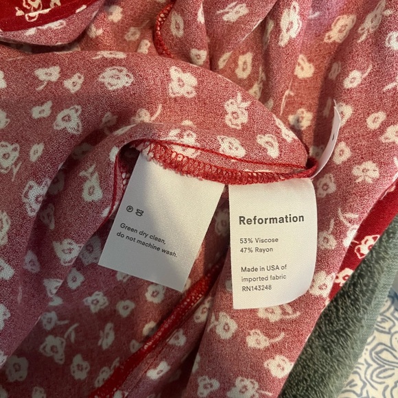 Reformation Cremini Dress in Western Size 4 - Picture 5 of 8